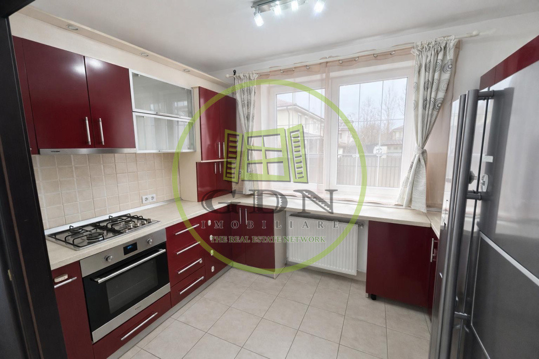Casă duplex superbă de închiriat în Corbeanca Park | 3 dormitoare | curte 250 mp