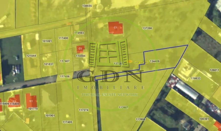 	De vânzare, teren intravilan 1.156 mp – Șos. Alba Iulia, lângă Zacaria