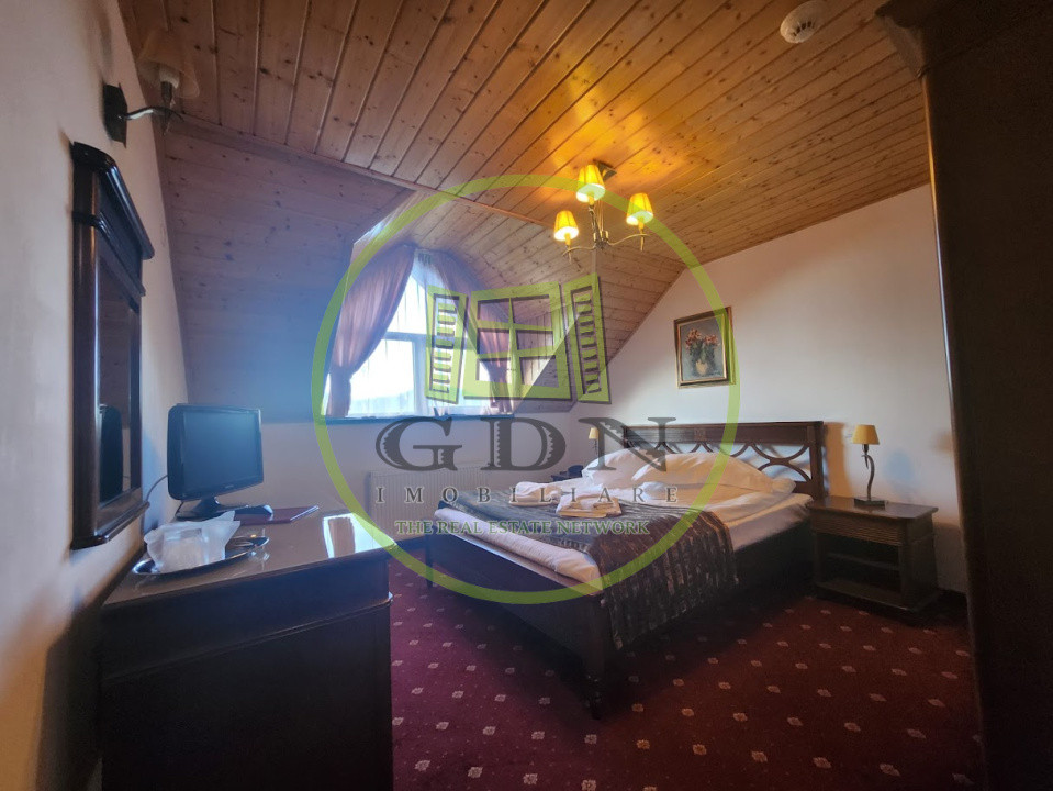 Hotel operațional de vânzare în Predeal – 26 camere | Business funcțional 