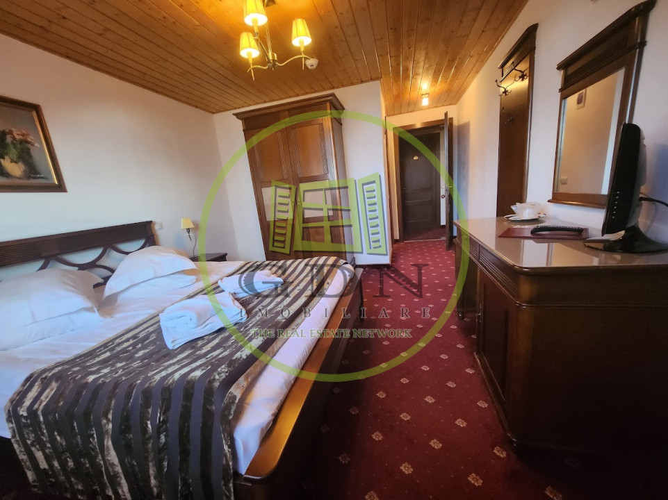 Hotel operațional de vânzare în Predeal – 26 camere | Business funcțional 