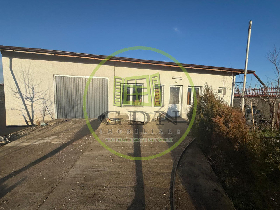 Casă parter, 521 MP teren, 57,3 MP utili, Ghercești, zona DEx