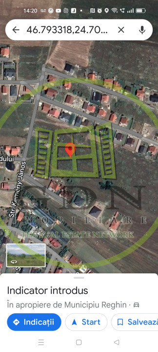 Teren de vânzare parcele de 600 mp 