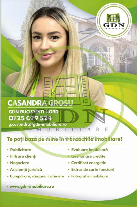 Închiriere apartament Pajura/Bucurestii Noi, renovat și mobilat! 