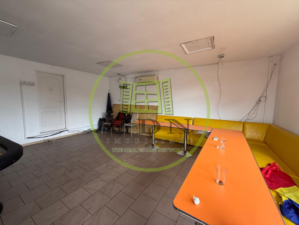 Spatiu comercial+casa plan parter,265 mp teren, 100 mp utili, George Enescu 