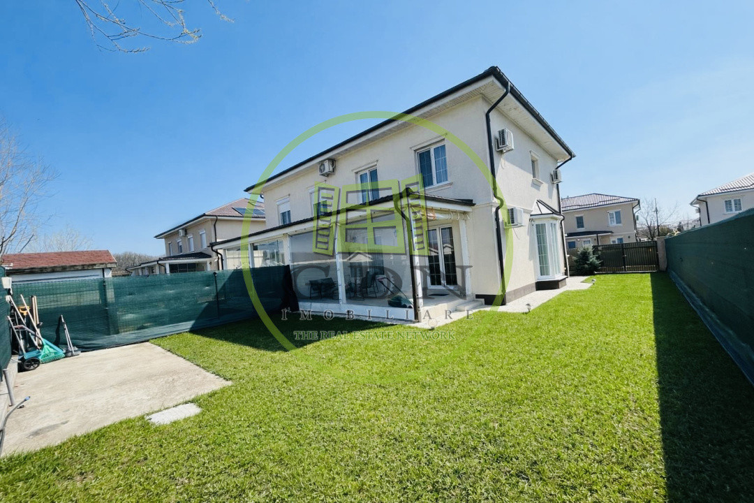 COMISION 0% | Casă superă Corbeanca Park | 4 camere | curte 250 mp | mobilată | 