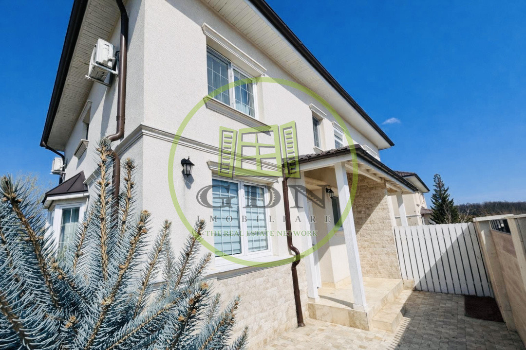 COMISION 0% | Casă superă Corbeanca Park | 4 camere | curte 250 mp | mobilată | 