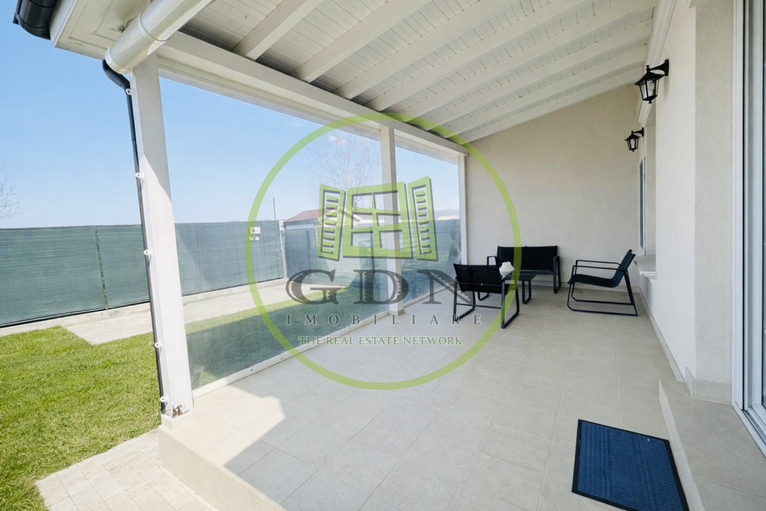 COMISION 0% | Casă superă Corbeanca Park | 4 camere | curte 250 mp | mobilată | 