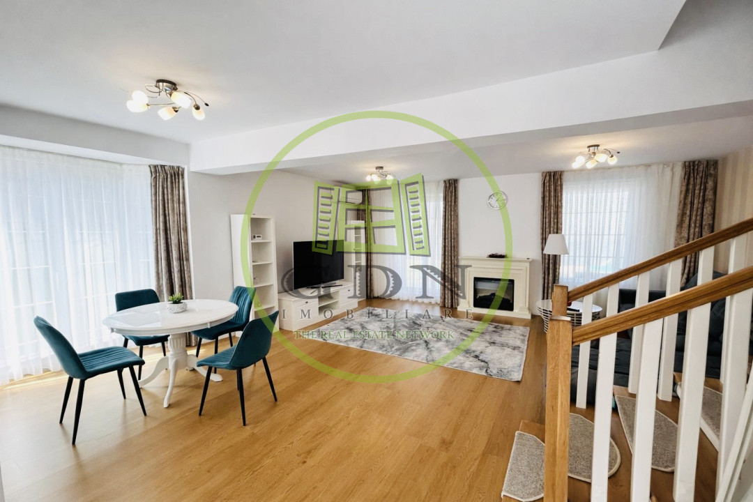 COMISION 0% | Casă superă Corbeanca Park | 4 camere | curte 250 mp | mobilată | 