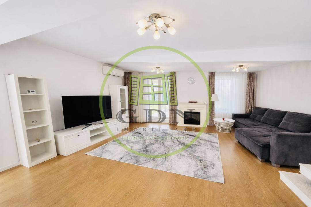 COMISION 0% | Casă superă Corbeanca Park | 4 camere | curte 250 mp | mobilată | 