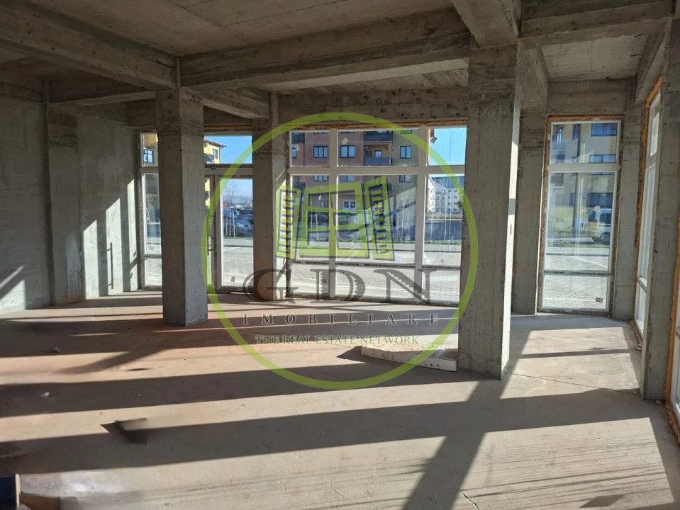  Spațiu comercial 100 mp – Șelimbăr, vad excelent, parcare