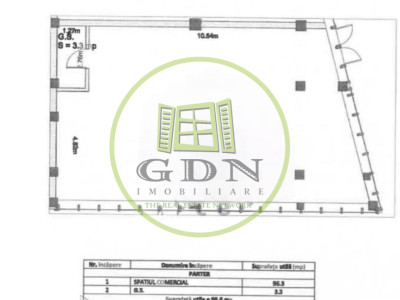  Spațiu comercial 100 mp – Șelimbăr, vad excelent, parcare