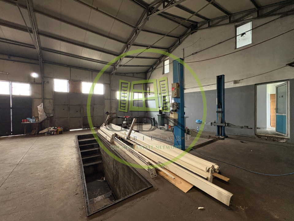 Service auto si birouri, 280 mp, Carcea , Zona Spalatoriei