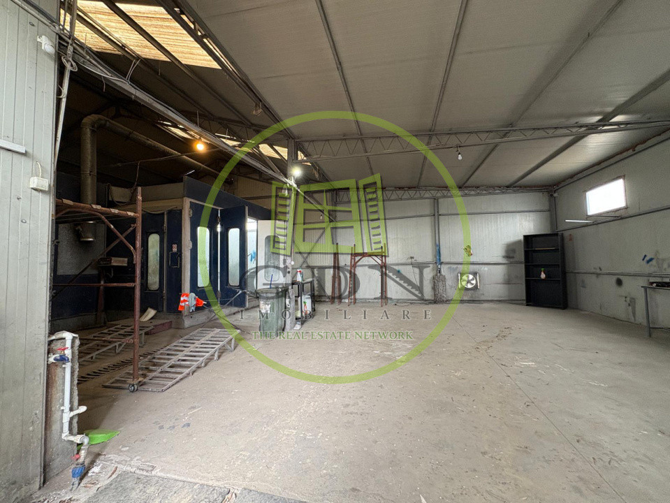 Hala-Vopsitorie auto, 150 mp, Carcea, Zona Spalatoriei