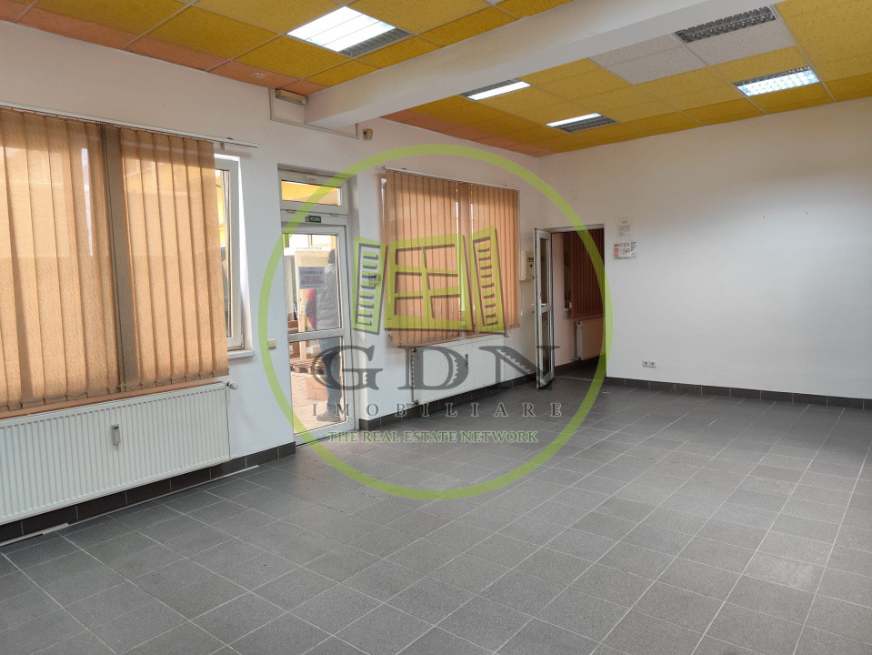 Spațiu logistic 90 mp, 2 încăperi, parter – curte cu parcare