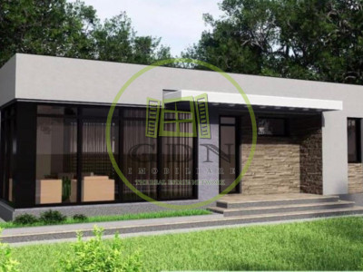 Casa plan parter, 406 mp teren, 105 mp utili, Magnolia