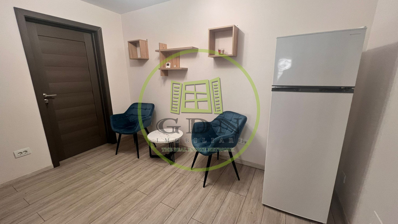 Garsonieră decomandată de închiriat | Bd. Saturn | Complet mobilată și utilată