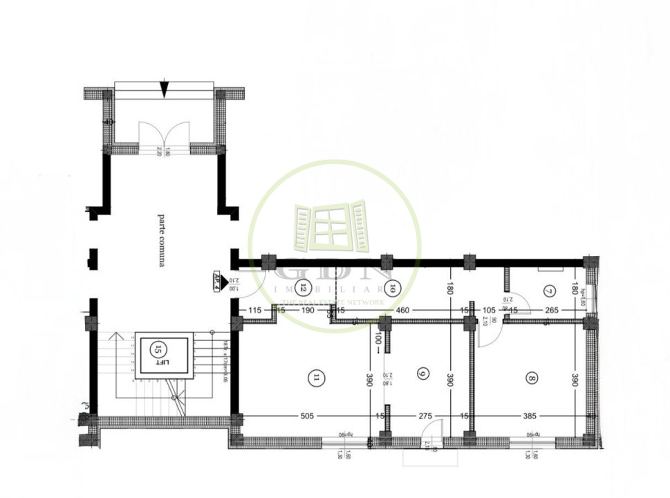 Apartament 2 camere, decomandat, 96.30mp, cartier 1 Mai, zona Braniste