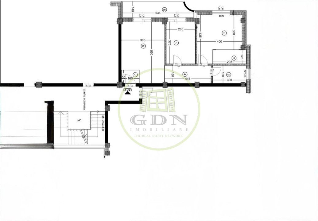 Apartament 2 camere, decomandat, 68.4 mp, cartier 1 Mai, Braniste