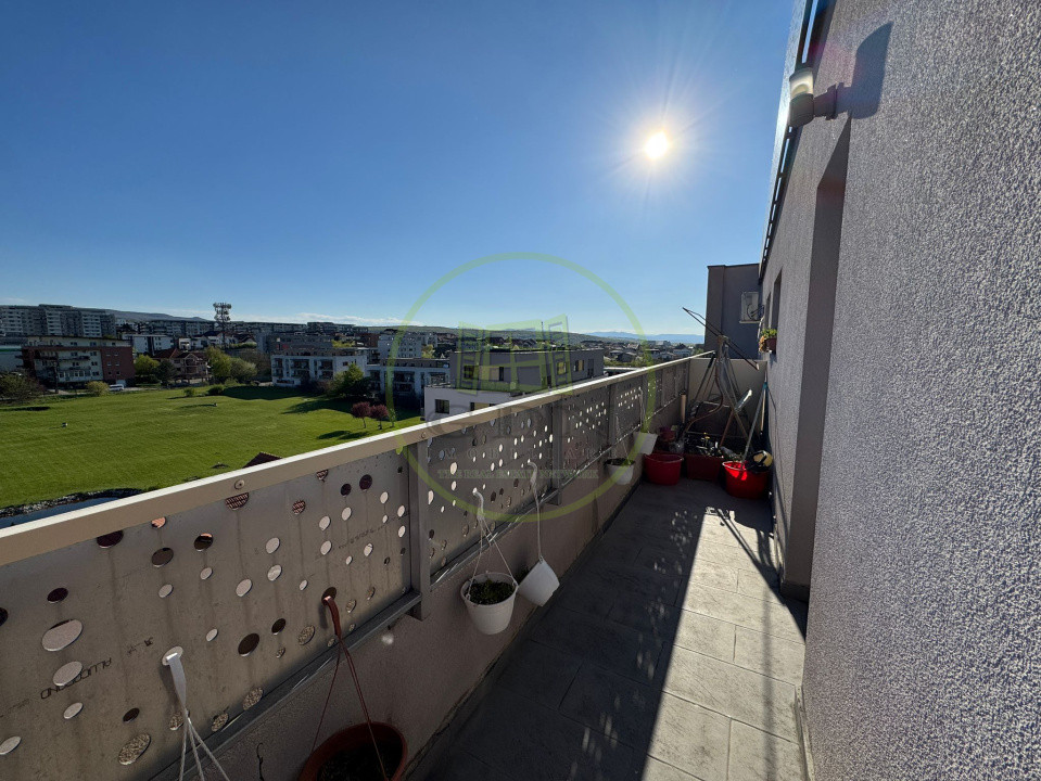 Închiriere apart. modern 3 camere+ terasă de 22 mp., Zorilor