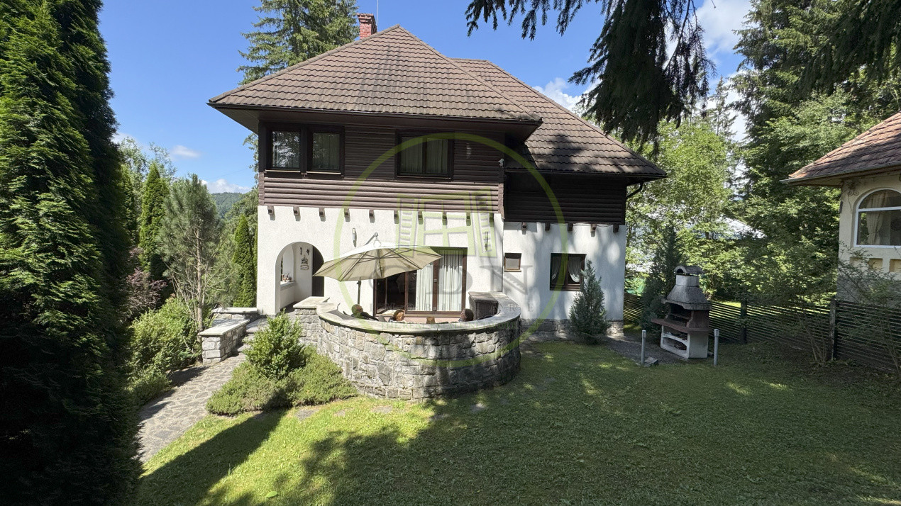 Vilă deosebită în Predeal – Cioplea | 210 mp | 5 camere | teren 500 mp|mobilata