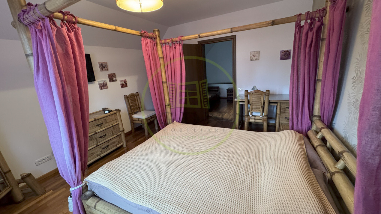 Vilă deosebită în Predeal – Cioplea | 210 mp | 5 camere | teren 500 mp|mobilata
