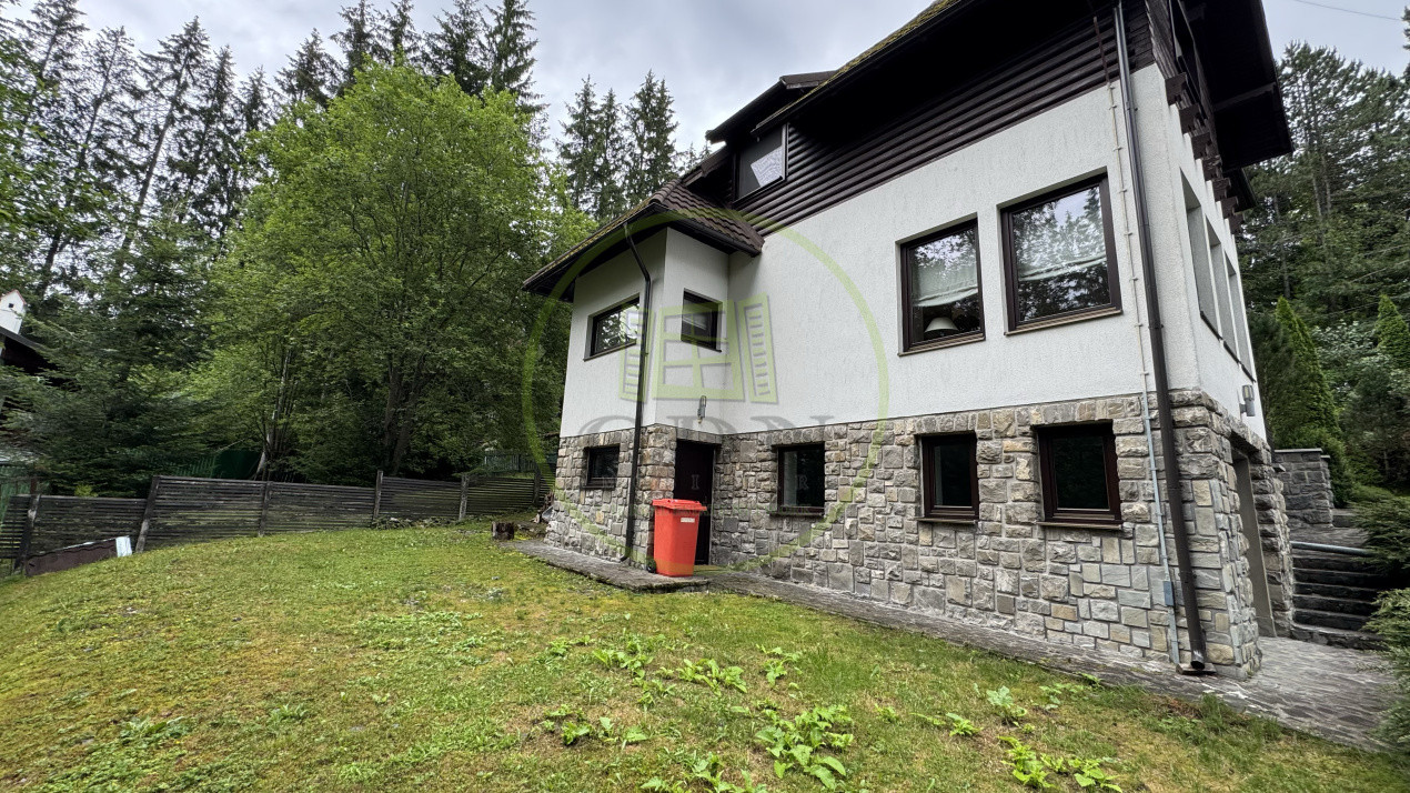 Vilă deosebită în Predeal – Cioplea | 210 mp | 5 camere | teren 500 mp|mobilata
