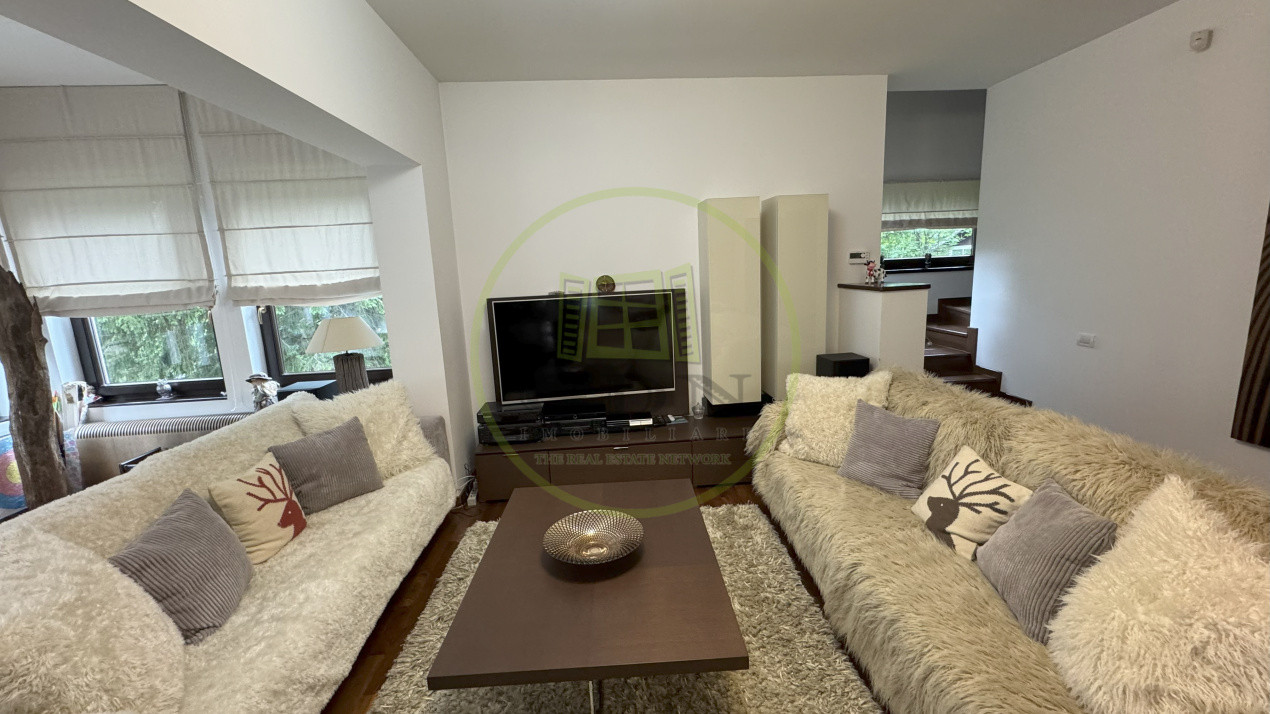 Vilă unica în Predeal – Cioplea | 210 mp | 5 camere | teren 500 mp|mobilata