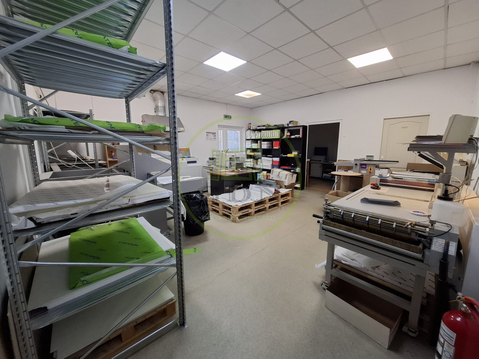 Ofertă de închiriere hală + birouri, 360 mp., Dâmbul Rotund