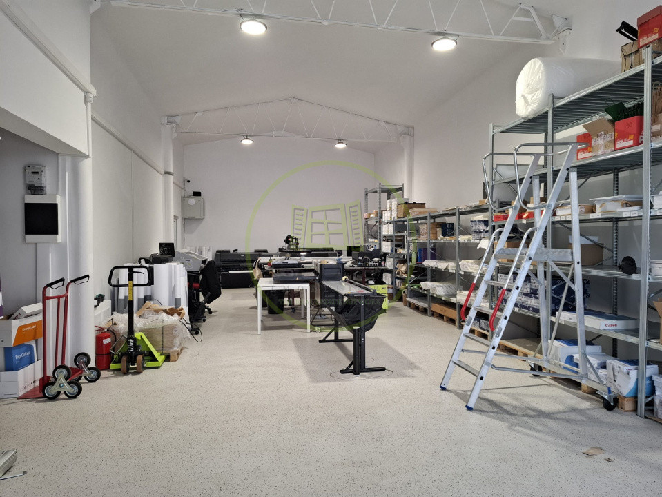 Ofertă de închiriere hală + birouri, 360 mp., Dâmbul Rotund