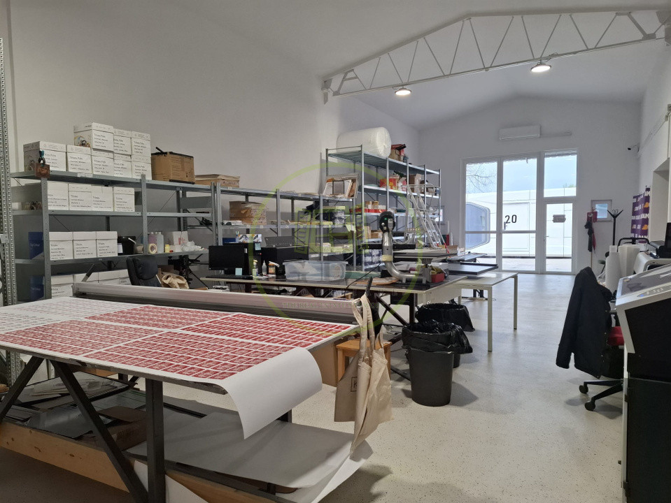 Ofertă de închiriere hală + birouri, 360 mp., Dâmbul Rotund