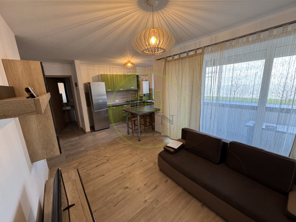 Apartament cu 2 camere tip studio | 48mp + balcon | str Tudor Arghezi, Tractorul