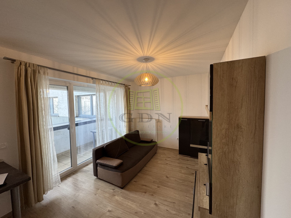 Apartament cu 2 camere tip studio | 48mp + balcon | str Tudor Arghezi, Tractorul