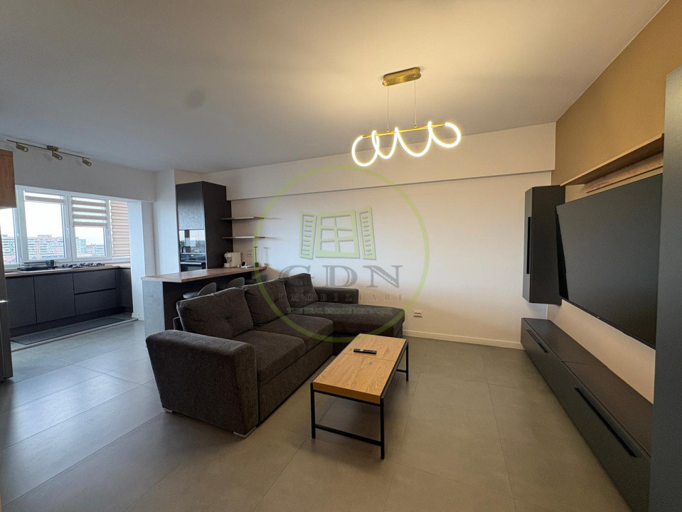 Apartament 2 camere, open-space, 51,80mp, cartier Gara, zona Petrom 