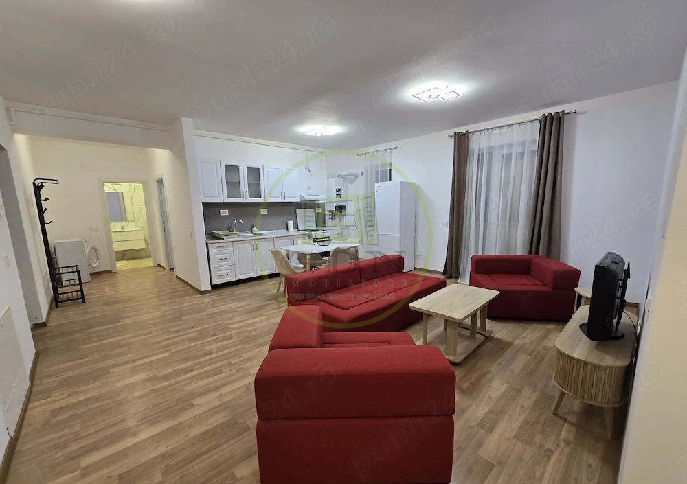 Închiriere apartament 3 camere – Bloc nou cu lift, balcon mare, parcare