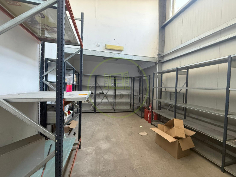 Hala + Birouri, 432 mp, Zona Industriala Aeroport, Pielesti 