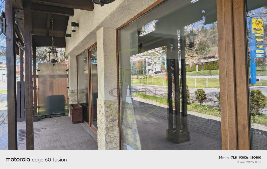 Proprietate mixtă  – spațiu comercial și casă, situată central în Predeal, Bv,