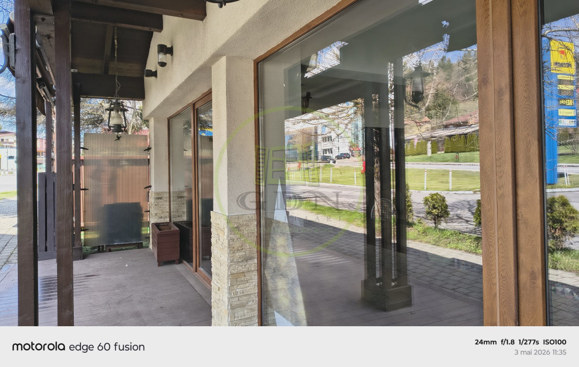 Proprietate mixtă  – spațiu comercial și casă, situată central în Predeal, Bv,