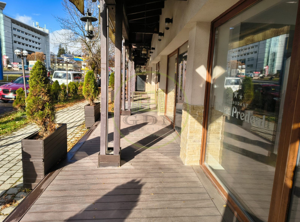 Proprietate mixtă  – spațiu comercial și casă, situată central în Predeal, Bv,