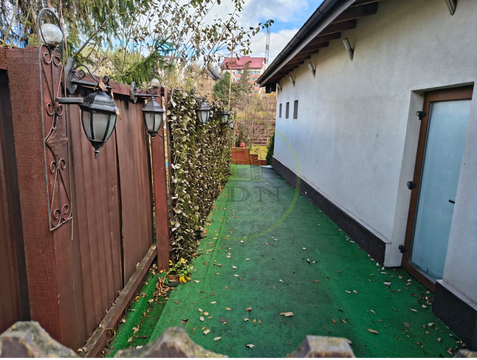 Proprietate mixtă  – spațiu comercial și casă, situată central în Predeal, Bv,