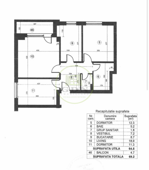 Apartament 3 camere decomandat | Mobilat complet | Parcare | Bloc 2020
