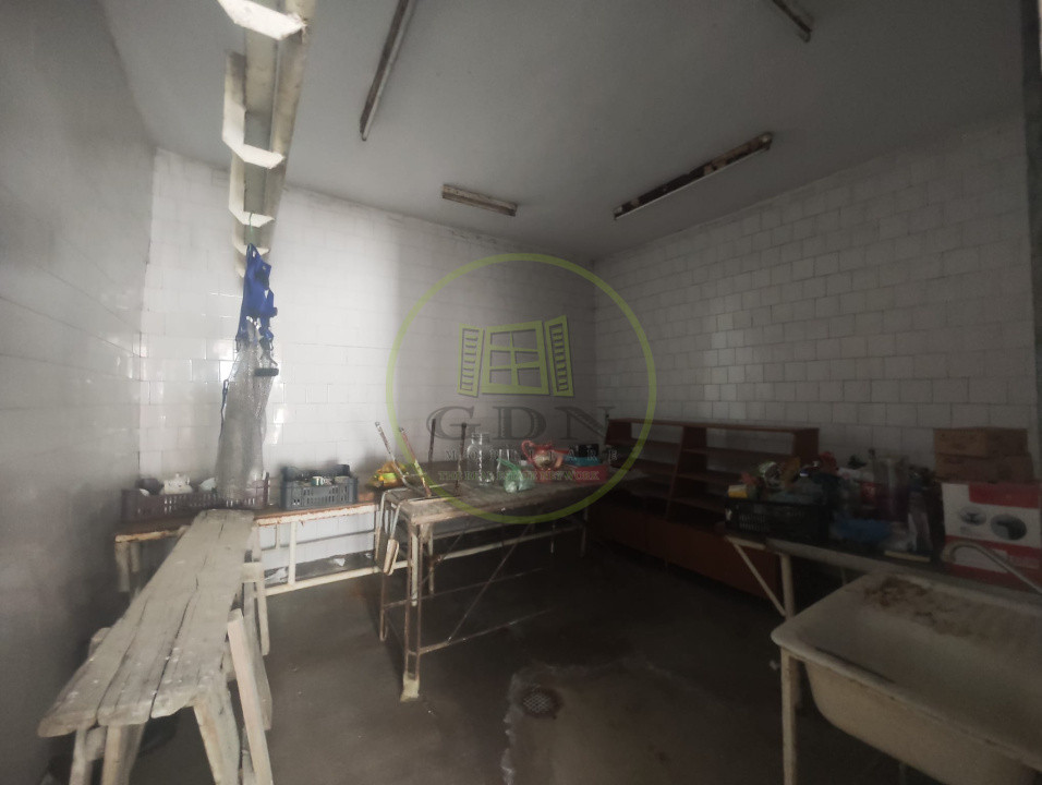 Spatiu comercial 9 camere, casa 2 camere,  teren 354 mp, Brestei.