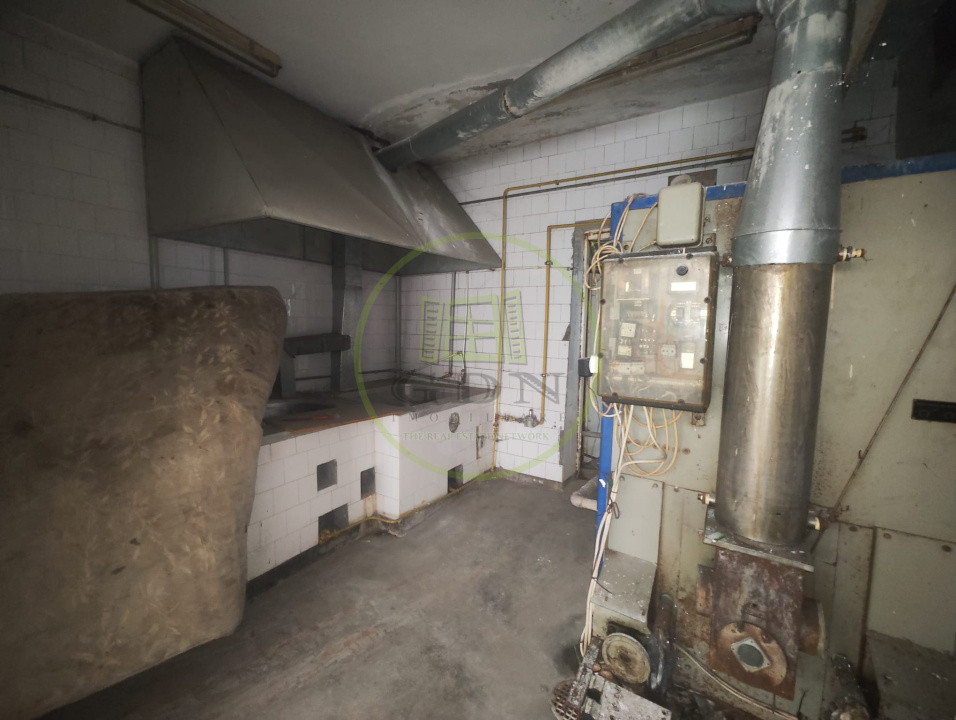 Spatiu comercial 9 camere, casa 2 camere,  teren 354 mp, Brestei.
