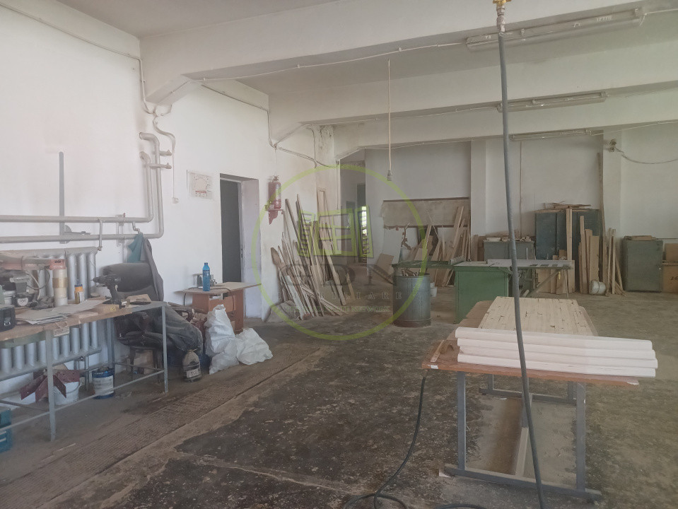 De vanzare fabrica mobilier lemn masiv sculptat + confectii metalice 