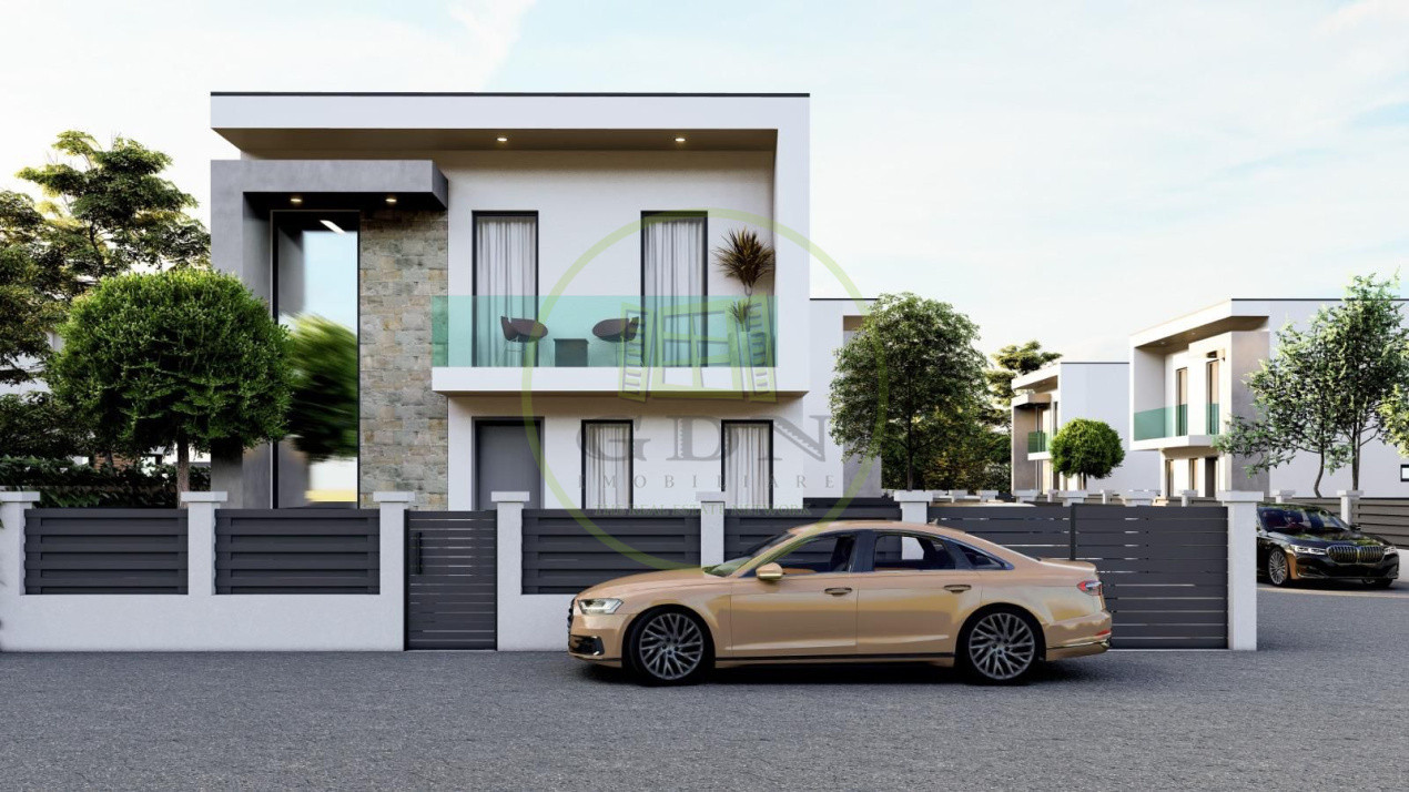 Casa P+1  suprafata utila 102,86mp, teren 200mp, sat Preajba, zona Capsunarie
