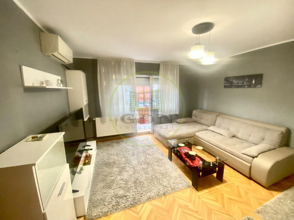 Apart. 3 camere, semidecomandat, mobilat, utilat, str Călugăreni, Rogerius