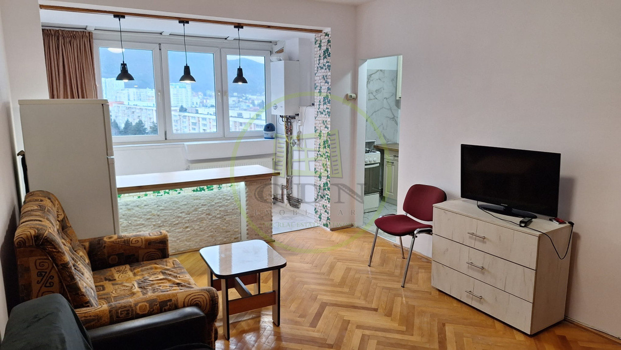 Garsonieră de închiriat – Zona Gării | Bloc Căprioara | Priveliște superbă 