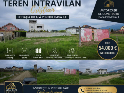 🏡 Teren intravilan de vânzare în Cristian – Locația ideală pentru casa ta!