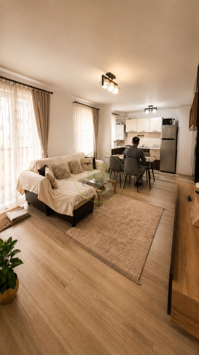 Inchiriere apartament 2 camere Coresi Top City Tractorul Brașov pet friendly