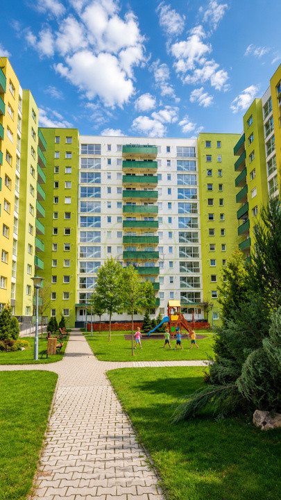 Inchiriere apartament 2 camere Coresi Top City Tractorul Brașov pet friendly