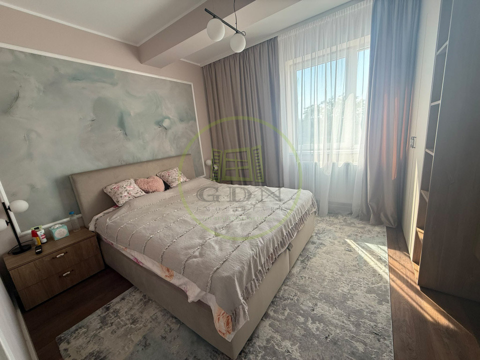 Apartament 2 camere, open-space, 55 mp, Veterani, Zona Parcul Romanescu 
